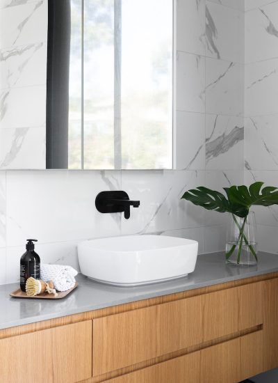 Natural with a Minimalist Touch bathroom